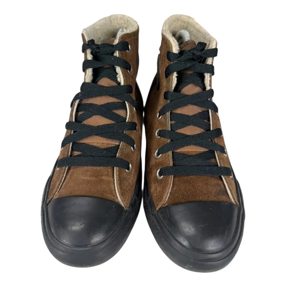 Converse‎ Chuck Taylor High Top Brown Suede Sneakers High Top Youth Size 4